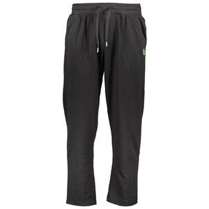 Gianmarco Venturi Relaxed Fit Sweatpants Men Black Bottoms